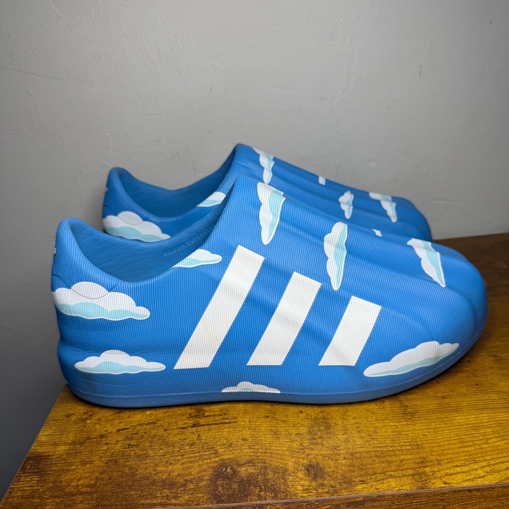 Adidas Adifom Superstar The Simpsons Clouds Shoes Mens Size 9 Blue IE8469